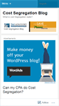 Mobile Screenshot of costsegteam.wordpress.com