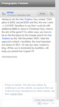 Mobile Screenshot of photographicfreedom.wordpress.com