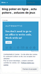 Mobile Screenshot of pokers.wordpress.com