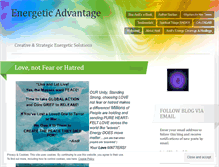 Tablet Screenshot of energeticadvantage.wordpress.com