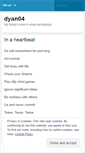 Mobile Screenshot of dyan04.wordpress.com
