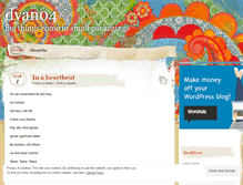 Tablet Screenshot of dyan04.wordpress.com