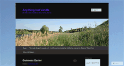 Desktop Screenshot of anythingbutvanilla.wordpress.com