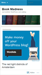 Mobile Screenshot of bookmadness.wordpress.com