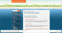 Desktop Screenshot of howtomakemoneyinmusic.wordpress.com