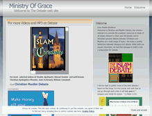 Tablet Screenshot of mograce.wordpress.com