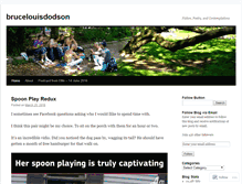 Tablet Screenshot of brucelouisdodson.wordpress.com