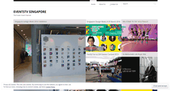 Desktop Screenshot of eventstvsg.wordpress.com
