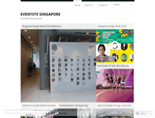 Tablet Screenshot of eventstvsg.wordpress.com