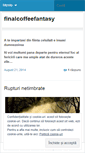 Mobile Screenshot of finalcoffeefantasy.wordpress.com