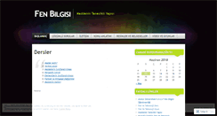 Desktop Screenshot of fnbilgisi.wordpress.com