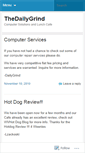 Mobile Screenshot of dailygrindchas.wordpress.com