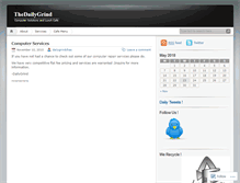Tablet Screenshot of dailygrindchas.wordpress.com