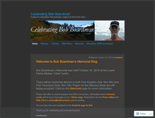 Tablet Screenshot of bobboardman.wordpress.com