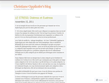 Tablet Screenshot of christianeoppikofer.wordpress.com