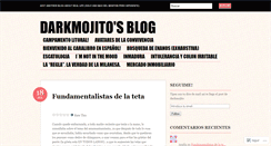 Desktop Screenshot of darkmojito.wordpress.com
