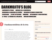 Tablet Screenshot of darkmojito.wordpress.com