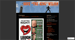 Desktop Screenshot of davethekingwilson.wordpress.com