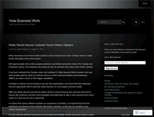 Tablet Screenshot of howbusinesswork.wordpress.com