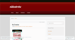 Desktop Screenshot of nitinstroke.wordpress.com