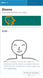 Mobile Screenshot of disons.wordpress.com