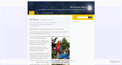 Desktop Screenshot of petparrotsblog.wordpress.com