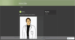 Desktop Screenshot of mattimer.wordpress.com