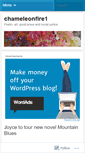 Mobile Screenshot of chameleonfire1.wordpress.com