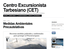 Tablet Screenshot of cetvenezuela.wordpress.com