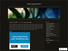Tablet Screenshot of dangertaupeirradiee.wordpress.com