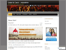 Tablet Screenshot of gidelecarolministerio.wordpress.com