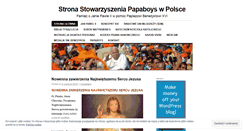 Desktop Screenshot of papaboyspolska.wordpress.com