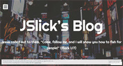 Desktop Screenshot of jslick.wordpress.com