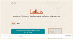 Desktop Screenshot of hellais.wordpress.com