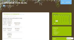 Desktop Screenshot of construction1.wordpress.com
