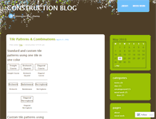 Tablet Screenshot of construction1.wordpress.com