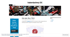 Desktop Screenshot of haberdasherydc.wordpress.com
