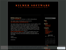 Tablet Screenshot of kilmersoftware.wordpress.com