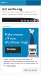 Mobile Screenshot of dubonthereg.wordpress.com