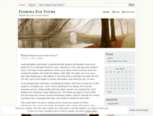 Tablet Screenshot of eyetours.wordpress.com