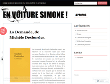 Tablet Screenshot of lamontagnemagique.wordpress.com