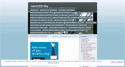Desktop Screenshot of juancho500.wordpress.com