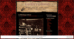 Desktop Screenshot of luciferslibrarian.wordpress.com