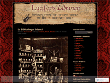 Tablet Screenshot of luciferslibrarian.wordpress.com