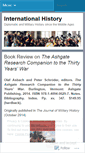 Mobile Screenshot of internationalhistory.wordpress.com