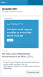 Mobile Screenshot of janpeters0n.wordpress.com