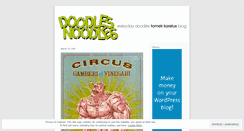 Desktop Screenshot of doodlesnoodles.wordpress.com