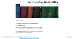 Desktop Screenshot of fortressofnerditude.wordpress.com