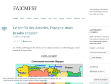 Tablet Screenshot of faicmfsf.wordpress.com