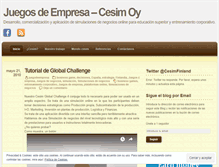 Tablet Screenshot of juegodeempresa.wordpress.com